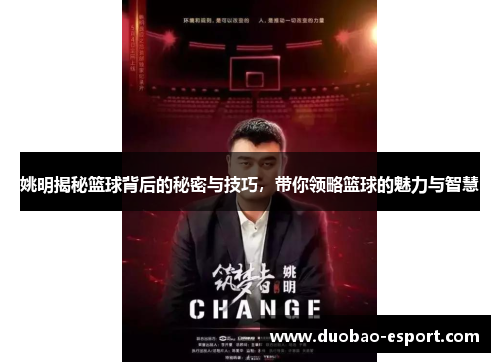 姚明揭秘篮球背后的秘密与技巧，带你领略篮球的魅力与智慧
